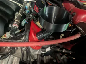 oil funnel an12 ORB  BTR LS valve cover