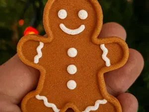 Cute Gingerbread Cookie – Christmas Tree Ornament