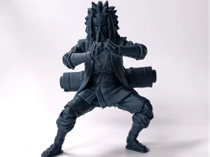 Jiraiya - naruto - fight pose series