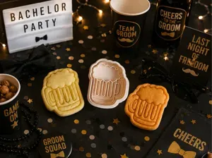 Bachelor Party Beer Cookie Cutter