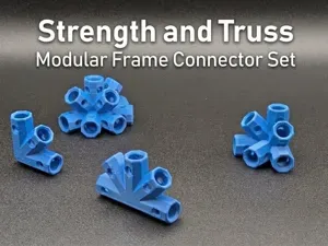 Truss Rod Connectors with 45 Degree Joints