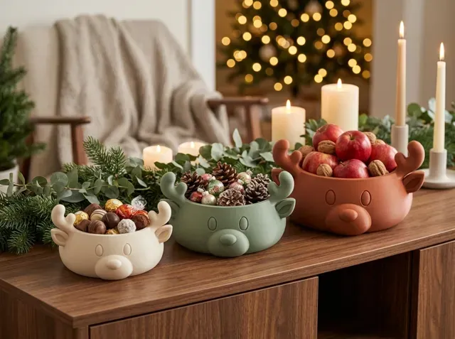 Reindeer Bowl – 3 Sizes | Autumn & Christmas — Image 5 of 11