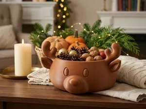 Reindeer Bowl – 3 Sizes | Autumn & Christmas