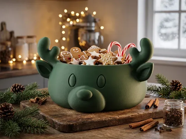 Reindeer Bowl – 3 Sizes | Autumn & Christmas — Image 4 of 11