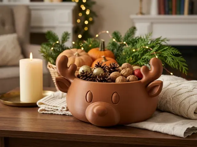 Reindeer Bowl – 3 Sizes | Autumn & Christmas — Image 6 of 11