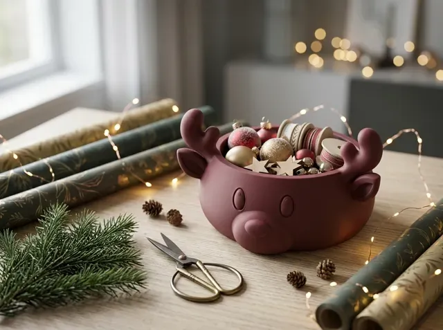 Reindeer Bowl – 3 Sizes | Autumn & Christmas — Image 7 of 11