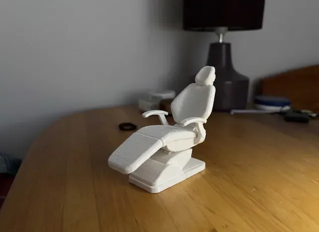 1:12 Scale Dollhouse Dental Chair — Image 2 of 2