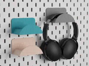 Premium Skadis Universal Headset Holder