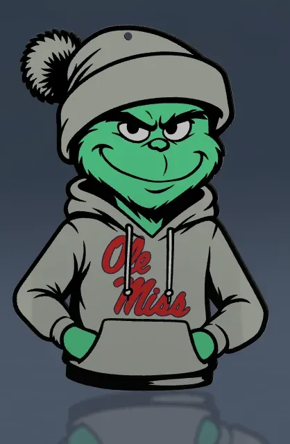 Grinch Ornament - Ole Miss — Фото 4 из 4