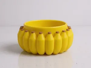 Banana Bowl Playful Fruit Inspired Container