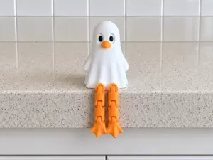 Ghost Goose Flexi Leggy Shelf Sitter Toy