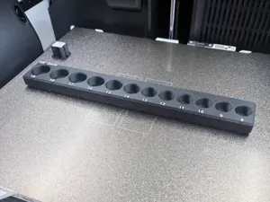 Gridfinity Snap-on 3/8 Metric Socket Holder 8-19mm