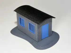 Quonset hut H0 1:87