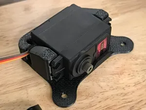 MG996R Servo Holder – Heavy-Duty & heated Inserts