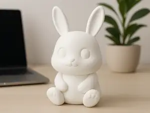 Cute Little Hare – Adorable Figure