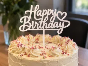 Happy Birthday Tortenaufsatz v5