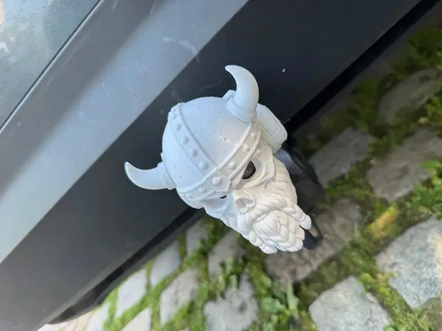 Mythic Viking Skull Hitch Cover with Headphones — Фото 2 из 5