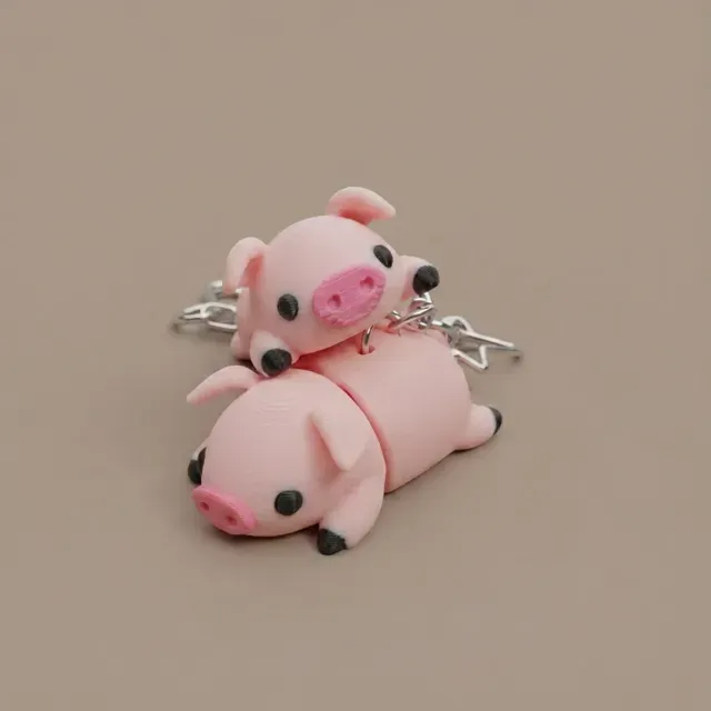 Flexi Pig Keychain — Фото 2 из 3