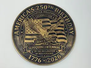 America's 250th Semiquincentennial Medallion