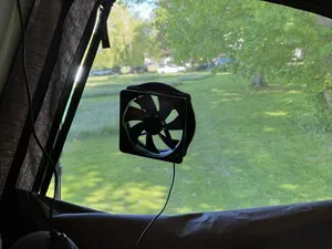 Magnetic 140mm PC Fan Mount for Mosquito Nets