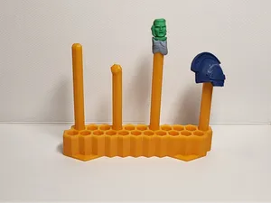 Sub-Assembly Holder for Miniature Figures