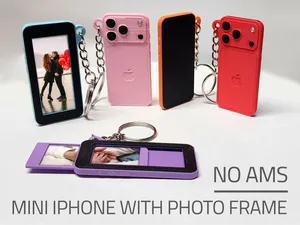 iPhone 17 Pro Max | Mini Apple Keychain with photo