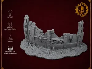 Mechanicus Barricade – Crashed Starship Cover