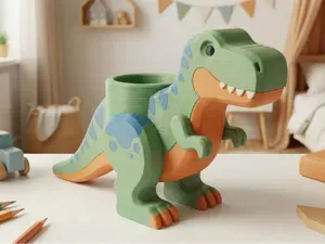 Dinosaur T-REX Pencil Holder