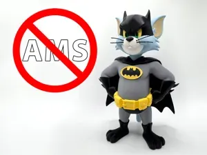 Tom and Jerry Tom as Batman NO AMS
