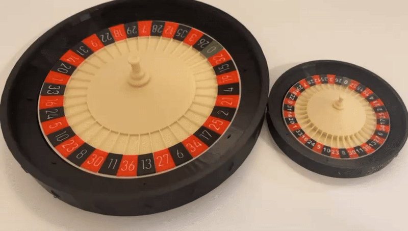 Casino Roulette Wheel (Bearing) - Multiple Sizes