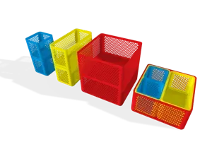 Stackable boxes, box-in-box (small, medium, large)