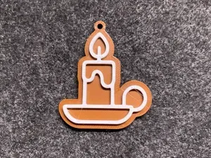 Candle Gingerbread for christmas tree