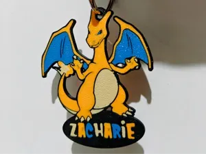 Porte clé Pokemon Dracaufeu / Charizard