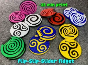 Spiral Slip + Flip Fidget Toy (37 min)