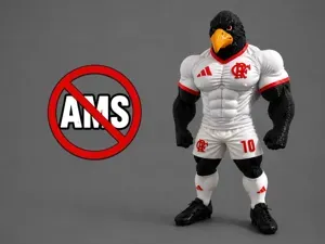 mascote do flamengo multi partes sem ams