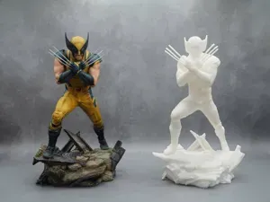Wolverine Classic Suit Diorama