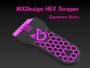 MXDesign HEX Interchangeable Scraper