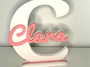 3D Name Sign - Clara