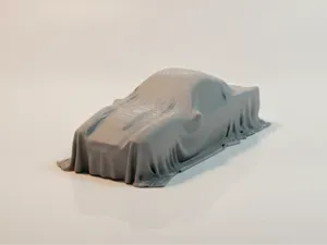 Aston Martin DB5 Under Cloth STL
