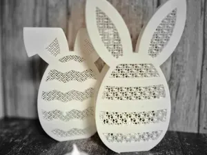 Easter Egg Tea Light - ZigZag Pattern No AMS