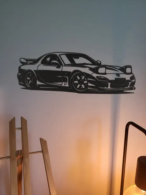 Mazda RX-7 FD - 2D WALL ART — Фото 2 из 2