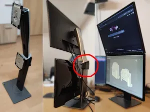 Stackable Monitor Mount Adapter for Dell Stands