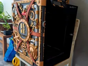 P/X series steampunk wall panel