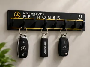 Mercedes Petronas W13 Inspired F1 Key Hanger