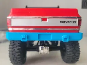 trx4m k10 rear bumper with drings