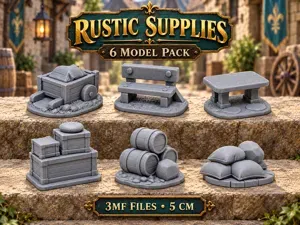 Stone Weight Town Scatter Props