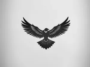 Soaring eagle - wall art