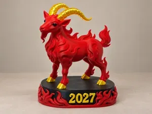 Fire Goat 2027 - Chinese New Year