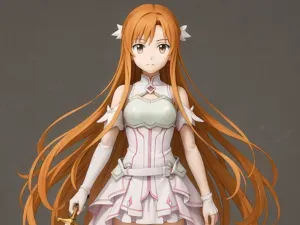 Asuna Yuuki –Figure Sword Art Online -CM adaptavel
