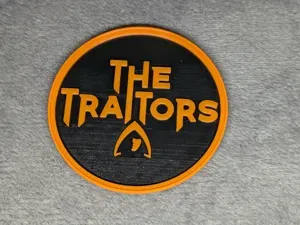 The Traitors TV Series - 3D Stackable Coaster